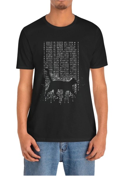 Matrix Dejavu Kedi Baskılı T-Shirt