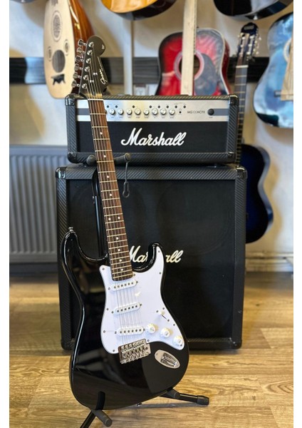 Elektro Gitar Strat Kasa Sss Manyetik Kılıf Askı Pena