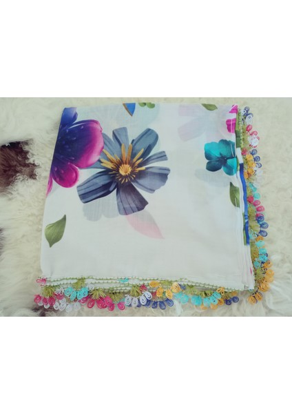 ve Reyhan El Emeği Iğne Oyası Yazma , Fular ,yemeni, Mevlüt Örtüsü ,hediyelik 4 Kenarı Oyalı fırsatları