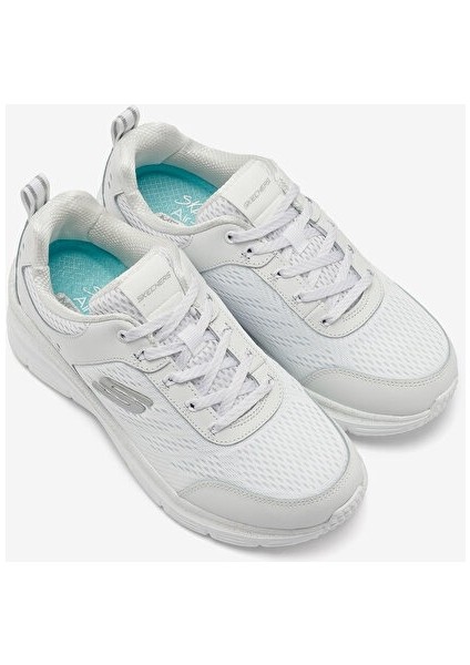 Wsl Skecherks Fashion Fit Kadın Spor Ayakkabı 896294TK Beyaz/gümüş fiyatları
