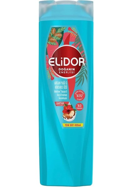 Doğanın Enerjisi Argan Yağı Hibiskus Özü Şampuan 350 ml