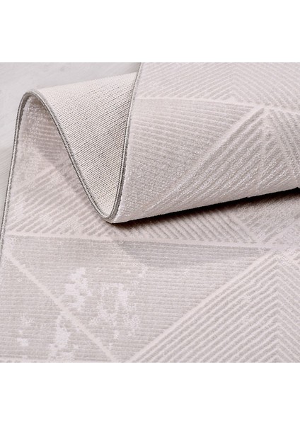 Krem Modern Etnik Desenli Mikro Hav Vermeyen Leke Tutmayan Kolay Temizlenen Yumuşak Makine Salon Yolluk Mutfak Halı fırsatları