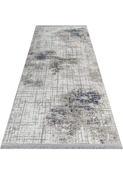 Yackandandah Modern Gri Akrilik Dikdörtgen Modern Desenli Akrilik Hav Vermeyen Leke Tutmayan Kolay Temizlenen Yumuşak Makine Salon Yolluk Mutfak Halı indirimleri