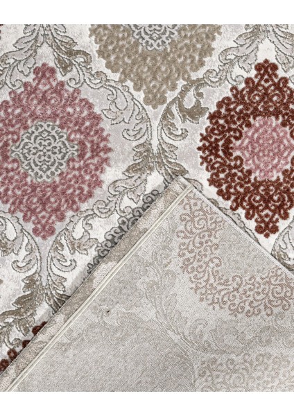 Harriet Figürlü Gri Akrilik Kare Modern Desenli Akrilik Hav Vermeyen Leke Tutmayan Kolay Temizlenen Yumuşak Makine Salon Yolluk Mutfak Halı fiyatları