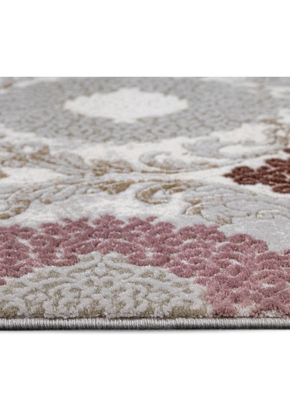 Harriet Figürlü Gri Akrilik Kare Modern Desenli Akrilik Hav Vermeyen Leke Tutmayan Kolay Temizlenen Yumuşak Makine Salon Yolluk Mutfak Halı modelleri