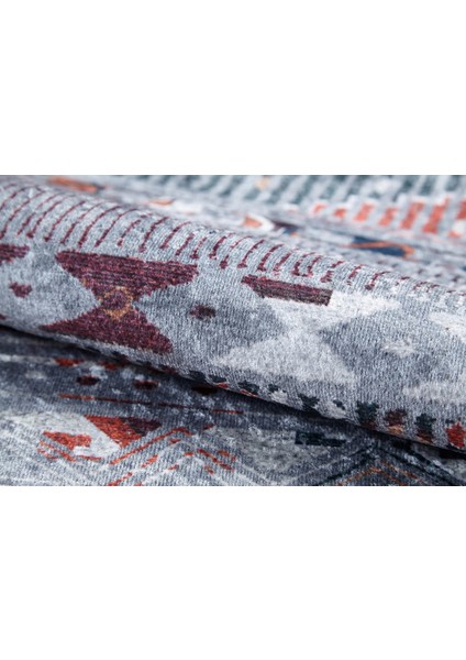 Oaxaca Bej Modern Etnik Desenli Makinada Yıkanabilir Hav Toz Vermez Leke Tutmayan Kaymaz Taban Dijital Makine Baskı Salon Yolluk Mutfak Halı indirimleri