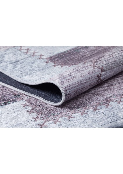 Nankin Mor Patchwork Etnik Modern Desenli Makinada Yıkanabilir Hav Toz Vermez Leke Tutmayan Kaymaz Taban Dijital Makine Baskı Salon Yolluk Mutfak Halı modelleri