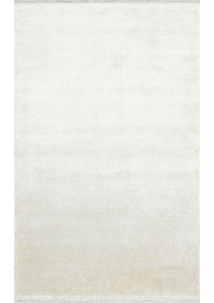 Düz Ekru Viskon Dikdörtgen Modern Desenli Akrilik Hav Vermeyen Leke Tutmayan Kolay Temizlenen Yumuşak Makine Salon Yolluk Mutfak Halı