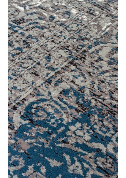 Meera Eskitme Gri Akrilik Dikdörtgen Modern Desenli Akrilik Hav Vermeyen Leke Tutmayan Kolay Temizlenen Yumuşak Makine Salon Yolluk Mutfak Halı fırsatları