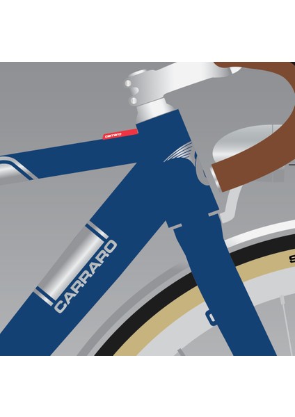 Townsman - 28 Jant 20'' 52CM ( M ) Kadro - Md - 16 Vites Yol Bisikleti - Koyu Mavi / Krom fiyatları