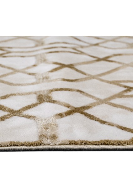 Chikmagalur Geometrik Bej Pamuk Dikdörtgen Modern Desenli Akrilik Hav Vermeyen Leke Tutmayan Kolay Temizlenen Yumuşak Makine Salon Yolluk Mutfak Halı fiyatları