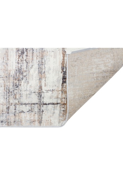 Krem Modern Etnik Desenli Poliproplen Hav Vermeyen Leke Tutmayan Kolay Temizlenen Yumuşak Makine Salon Yolluk Mutfak Halı fırsatları