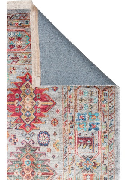 Tulln Mavi Eskitme Etnik Modern Desenli Hav Vermeyen Leke Tutmayan Kolay Temizlenen Yumuşak Makine Salon Yolluk Mutfak Halı fırsatları