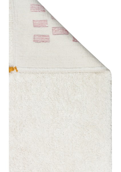 Kenya Sarı Modern Etnik Desenli Pamuk Hav Vermeyen Leke Tutmayan Kolay Temizlenen Yumuşak Makine Salon Yolluk Mutfak Halı fiyatları