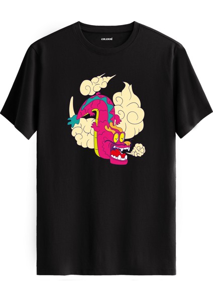 Süper Kahraman Tavşan Tasarım %100 Pamuk Tişört