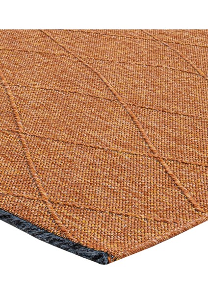 Nebula Geometrik Turuncu Polyester Dikdörtgen Modern Desenli Akrilik Hav Vermeyen Leke Tutmayan Kolay Temizlenen Yumuşak Makine Salon Yolluk Mutfak Halı fırsatları