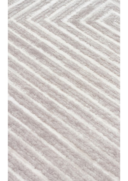 Brahmaputra Gümüş Geometrik Etnik Modern Desenli Akrilik Hav Vermeyen Leke Tutmayan Kolay Temizlenen Yumuşak Makine Salon Yolluk Mutfak Halı indirimleri