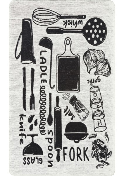 Aconcagua Beyaz Modern Etnik Desenli Pamuk Hav Vermeyen Leke Tutmayan Kolay Temizlenen Yumuşak Makine Salon Yolluk Mutfak Halı