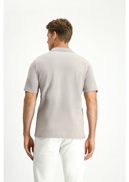 Cepli Polo Yaka Regular Fit Nakışlı Pamuk Tişört fırsatları