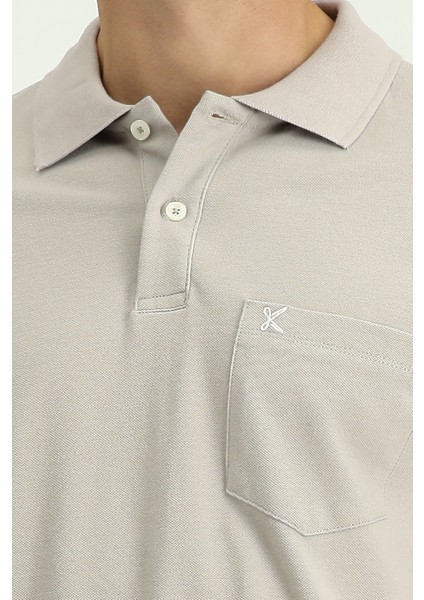 Cepli Polo Yaka Regular Fit Nakışlı Pamuk Tişört indirimleri