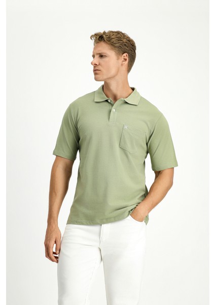 Cepli Polo Yaka Regular Fit Nakışlı Pamuk Tişört modelleri