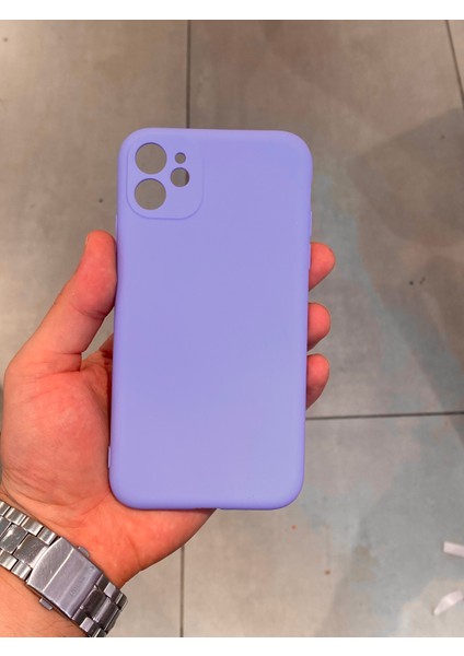 Apple İphone 11 Uyumlu Darbe Emici İçi Kadife Lansman Silikon Kılıf