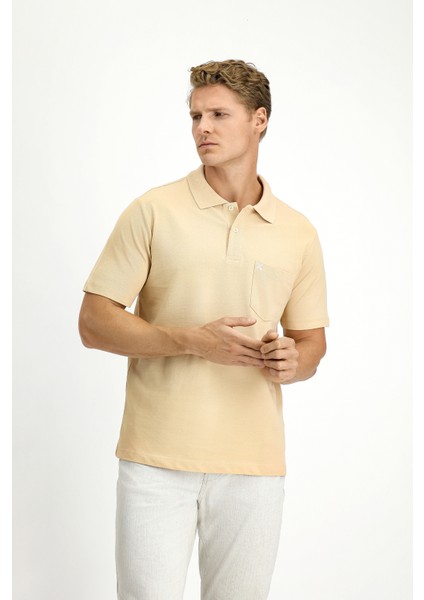 Cepli Polo Yaka Regular Fit Nakışlı Pamuk Tişört fırsatları