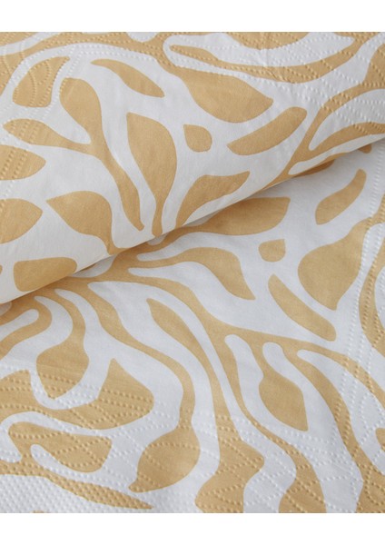 Fleurwave Kağıt 20'li Kağıt Peçete 33X33 cm Bej modelleri