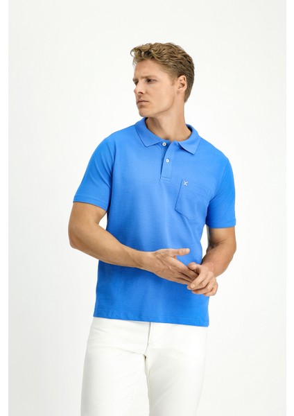 Cepli Polo Yaka Regular Fit Nakışlı Pamuk Tişört modelleri