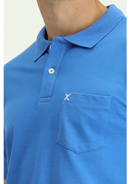 Cepli Polo Yaka Regular Fit Nakışlı Pamuk Tişört indirimleri