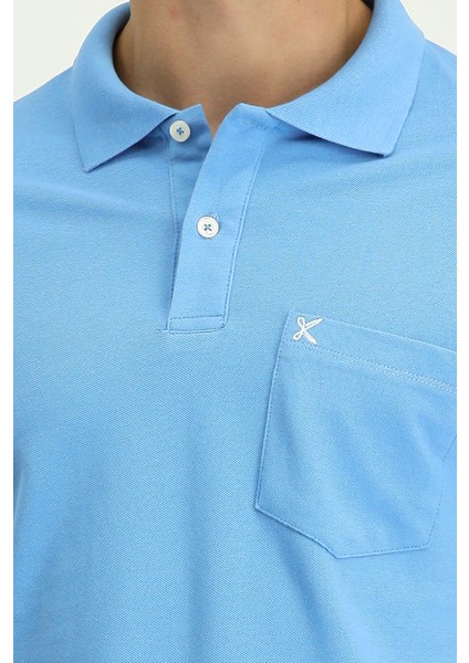 Cepli Polo Yaka Regular Fit Nakışlı Pamuk Tişört indirimleri