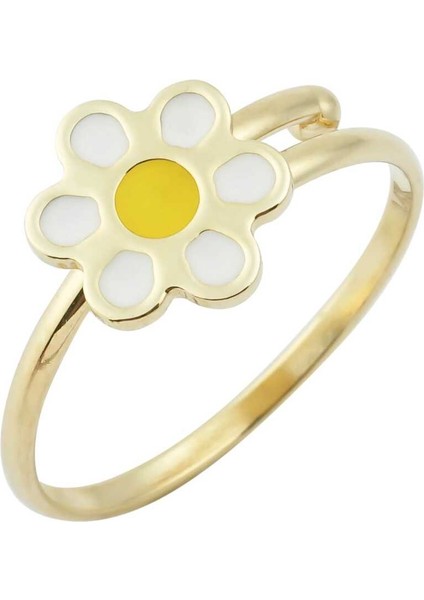 Çiçekli Çocuk Yüzüğü