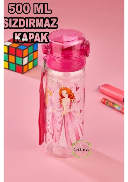 Çocuk Matara Suluk 500 ml Pipetli