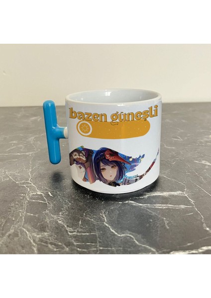 Genshin Impact Kujou Sara Kupa Bardak - Genshin Impact Güneşli Gece Serisi fiyatları