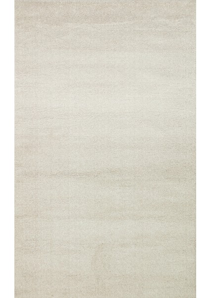 Krem Shaggy Etnik Modern Desenli Pamuk Hav Vermeyen Leke Tutmayan Kolay Temizlenen Yumuşak Makine Salon Yolluk Mutfak Halı