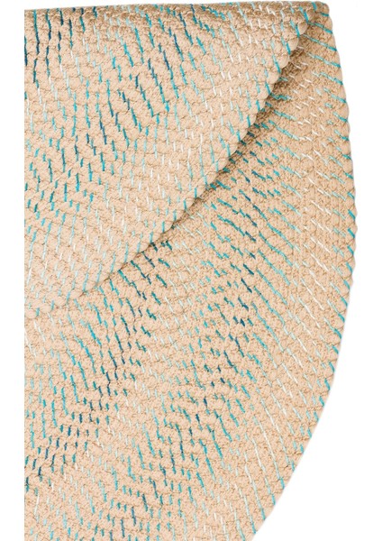 Clarksville Bej Çizgili Etnik Modern Desenli Poliproplen Jüt Halı indirimleri