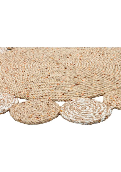 Cary Bej Modern Etnik Desenli Poliproplen Jüt Halı fiyatları