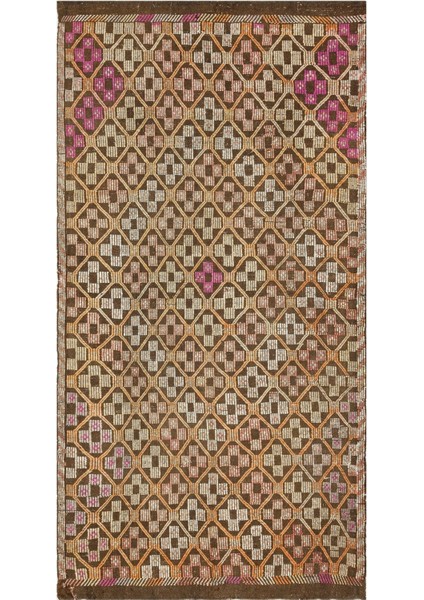 Atina Turkuaz Eskitme Yün Modern Desenli Yün Hav Toz Vermez Leke Tutmayan Salon Yolluk Mutfak El Dokuma Halı