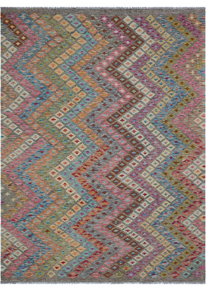 Selanik Bej Eskitme Yün Modern Desenli Yün Hav Toz Vermez Leke Tutmayan Salon Yolluk Mutfak El Dokuma Halı