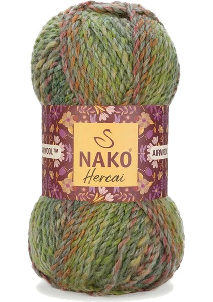 5 Adet Hercai Ebruli Hırka Kazak Atkı Bere El Örgü Ipi Yünü 28178 fiyatları