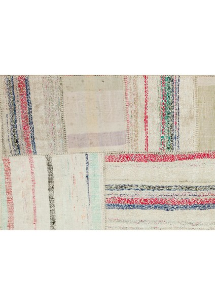 Iskece Bej Patchwork Yün Modern Desenli Yün Hav Toz Vermez Leke Tutmayan Salon Yolluk Mutfak El Dokuma Halı fırsatları