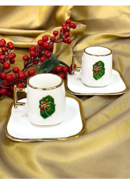 Leone 2 Kişilik Kahve Fincanı Takımı - 110 ml