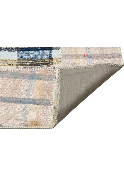 Iskece Bej Patchwork Yün Modern Desenli Yün Hav Toz Vermez Leke Tutmayan Salon Yolluk Mutfak El Dokuma Halı fiyatları