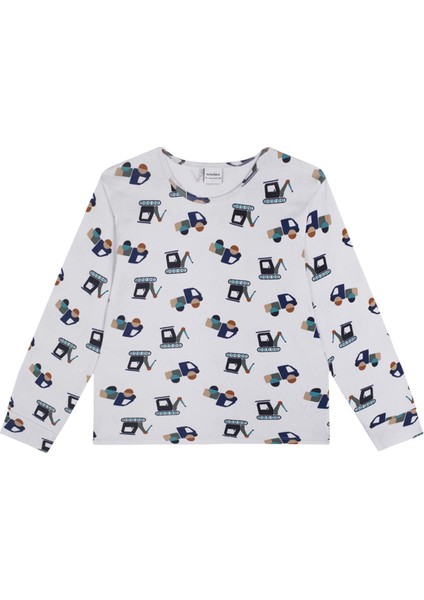 Inşaat Ekibi Uzun Kollu Pijama Takımı modelleri