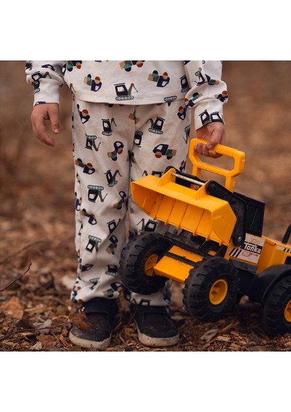 Inşaat Ekibi Uzun Kollu Pijama Takımı indirimleri