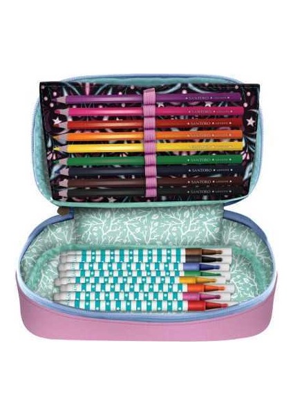 Gorjuss Firefly Dawn Oval Dolu Kalem Kutusu 1046GJ22 modelleri