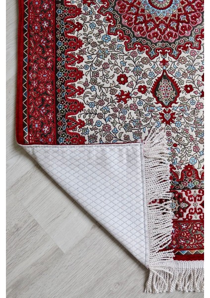 Osmanlı Desen Astarlı Lüks Seccade S1018 Krem fırsatları