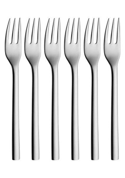 Nuova Çelik 6'lı Kek Çatalı Seti fiyatları