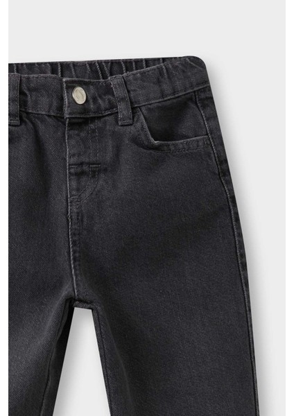 Erkek Bebek Beli Lastikli Jean Pantolon F5364A525AU fiyatları