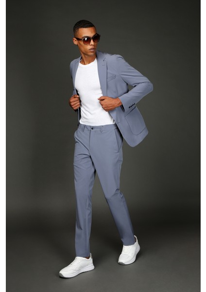 Techno-Line Super Slim Fit Ekstra Dar Kesim Klasik Takım Elbise fiyatları